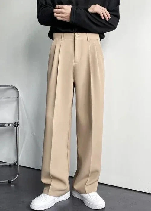 BEIGE KOREAN PANTS